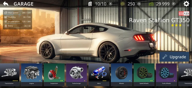 Nitro Rush: Car Racing Game screenshot 4: in-game view