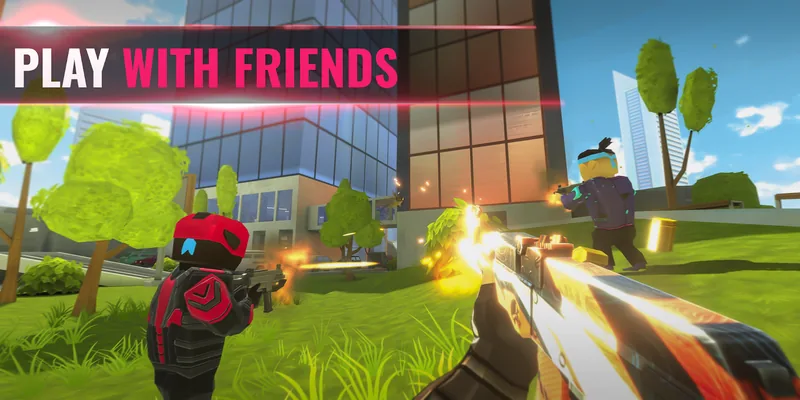 Tactic Shot: FPS Pixel Shooter screenshot 1: in-game view